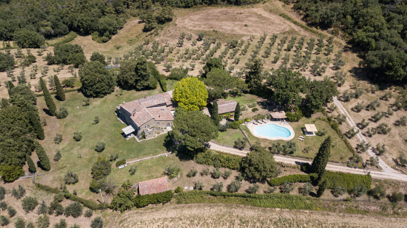 Villa Tuscany chef and pool