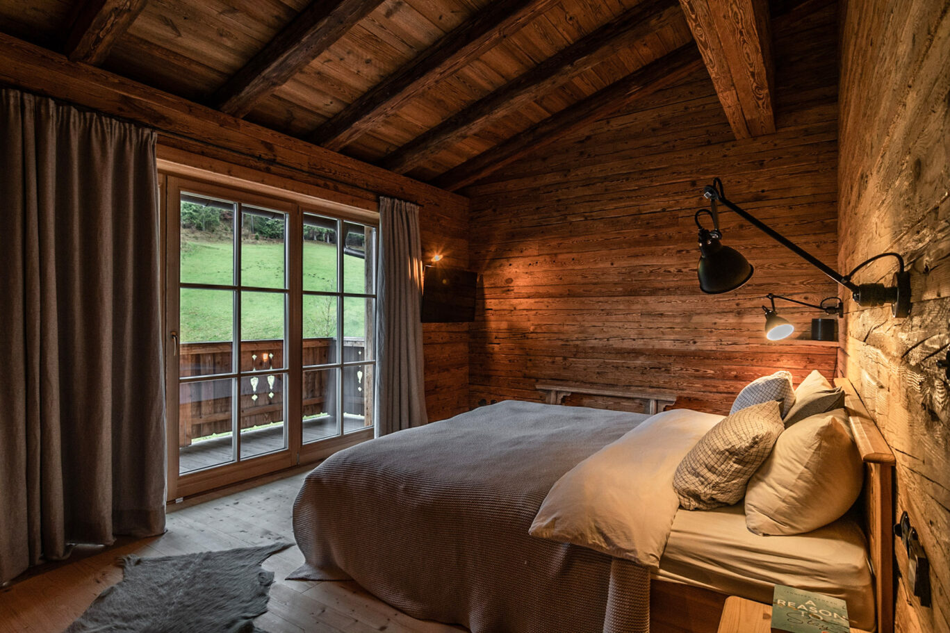 Austrian chalet luxury bedroom
