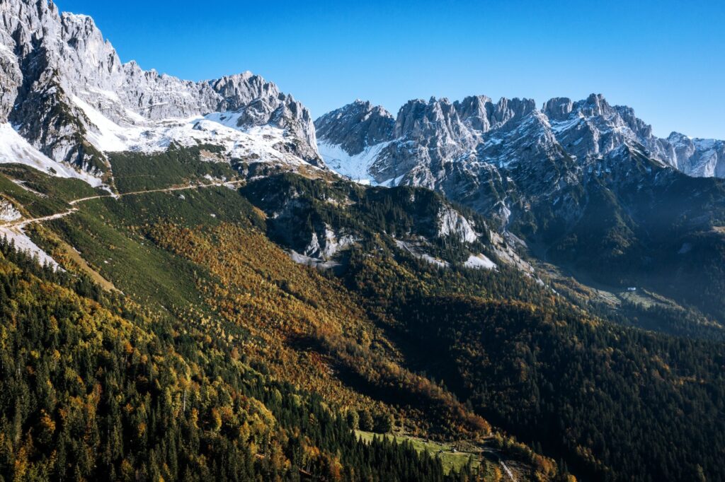 Luxury austrian chalet near mountain trails