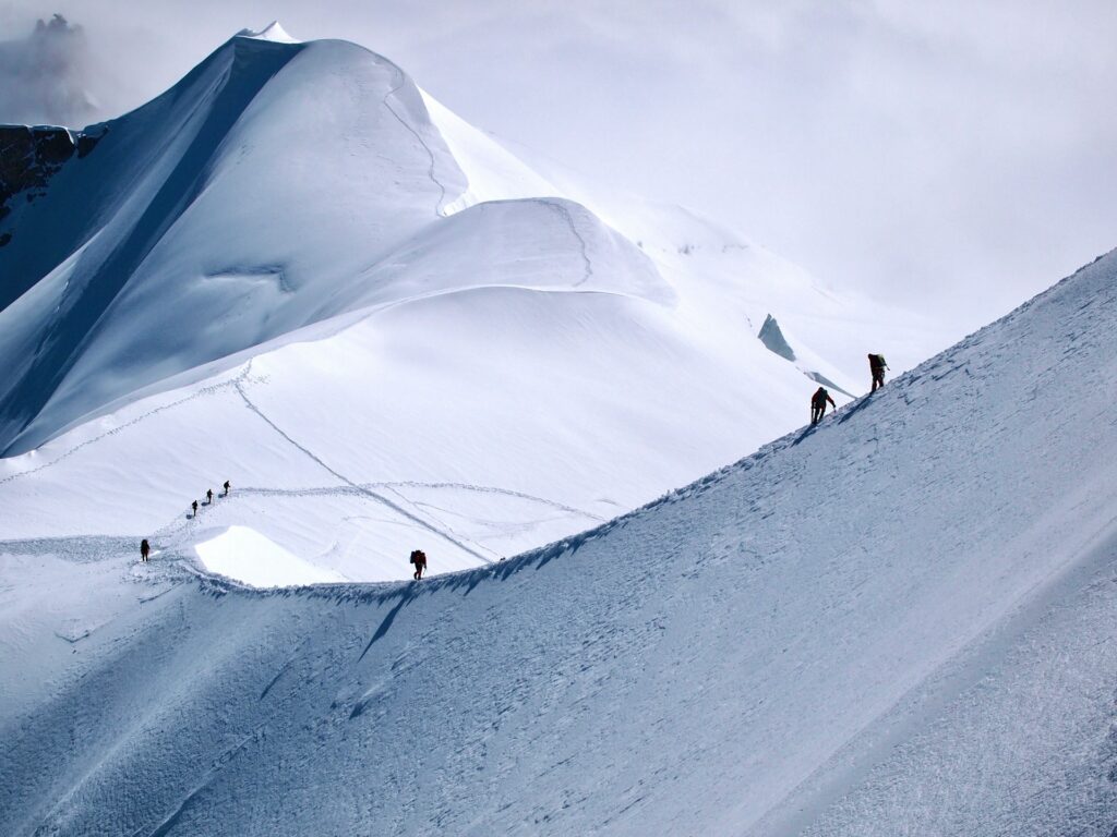 ski touring chamonix mont blanc