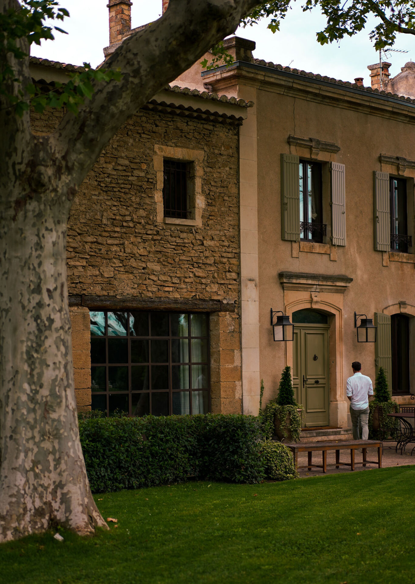 visiting a house in provence